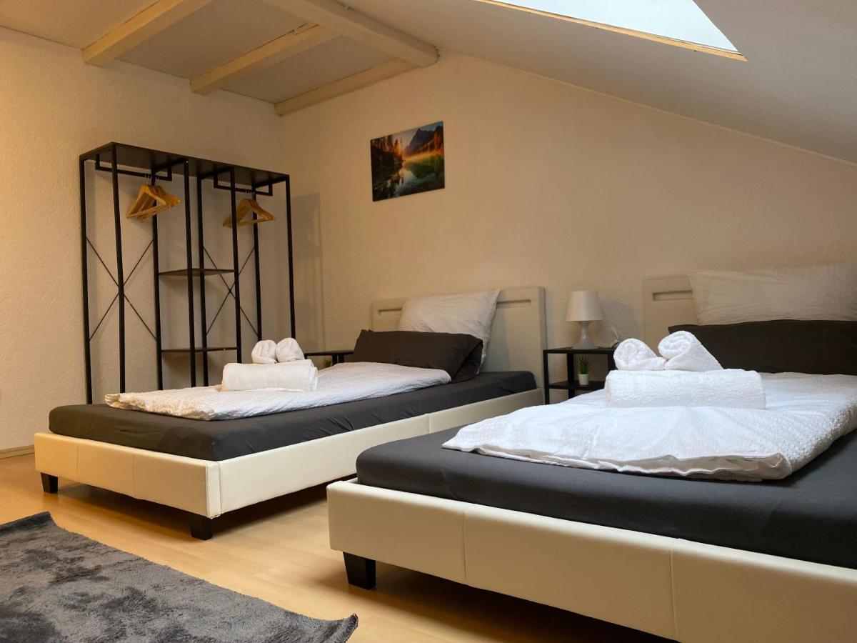 Deluxe Business Suite Mit Netflix Premium & Parkplatz, Zentral Zu Audi & Schwarz Gruppe With 2 Bedrooms Bad Friedrichshall Eksteriør bilde